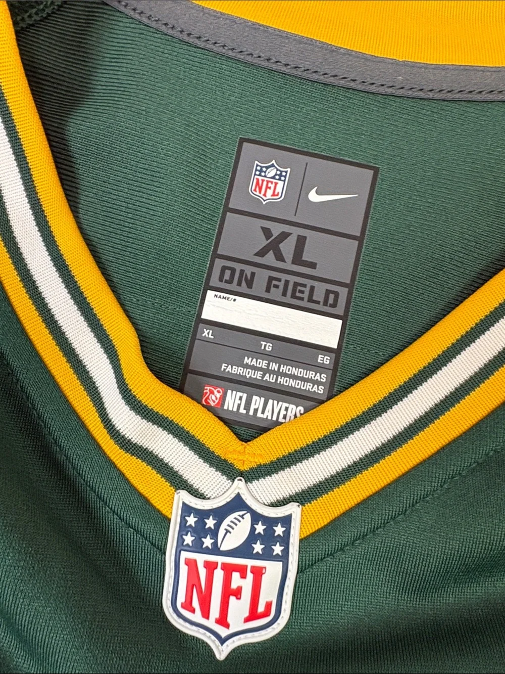 Nike Green Bay Packers Za’Darius Smith #55 On Field Jersey Men’s XL